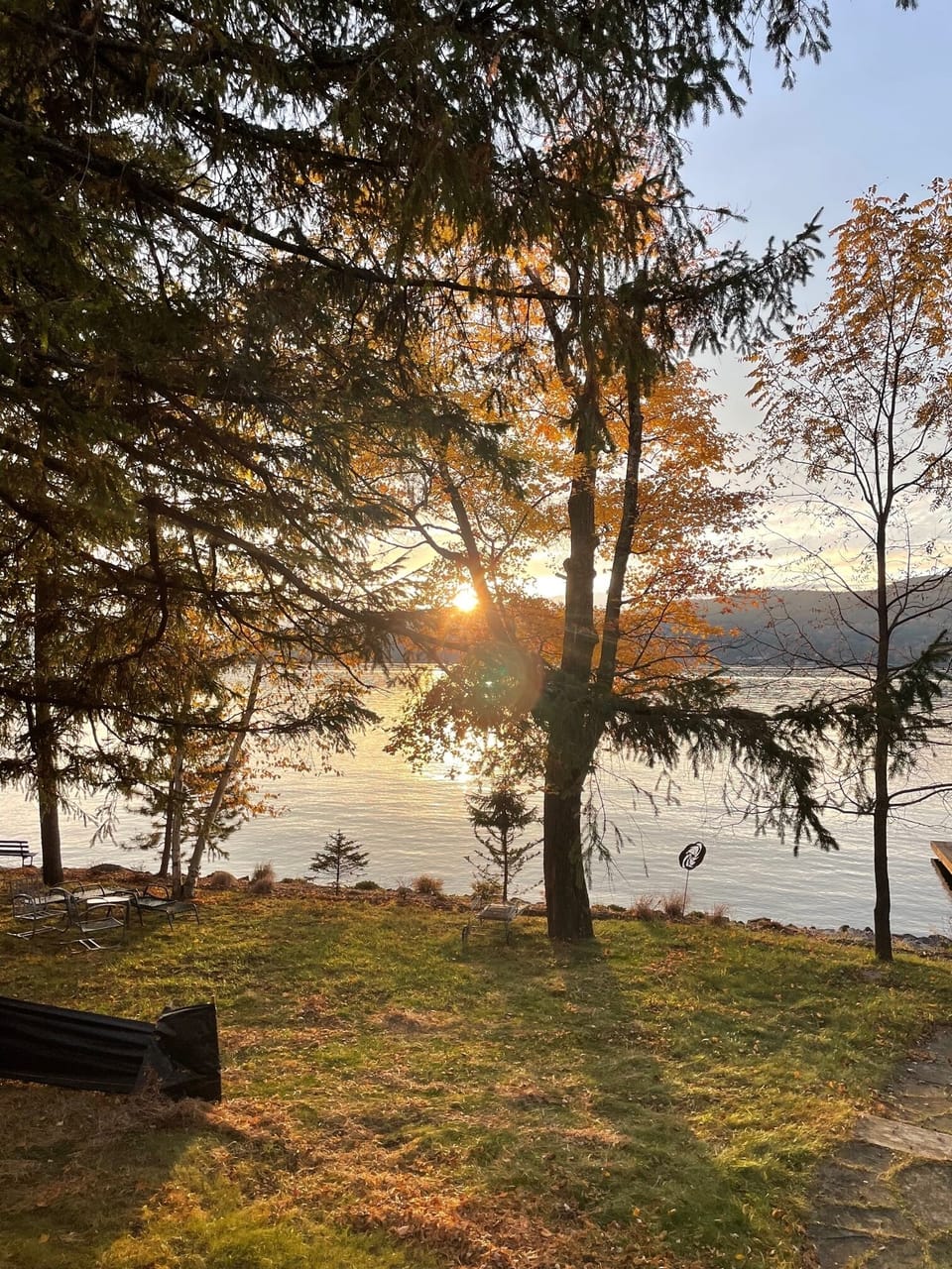 View from front porch