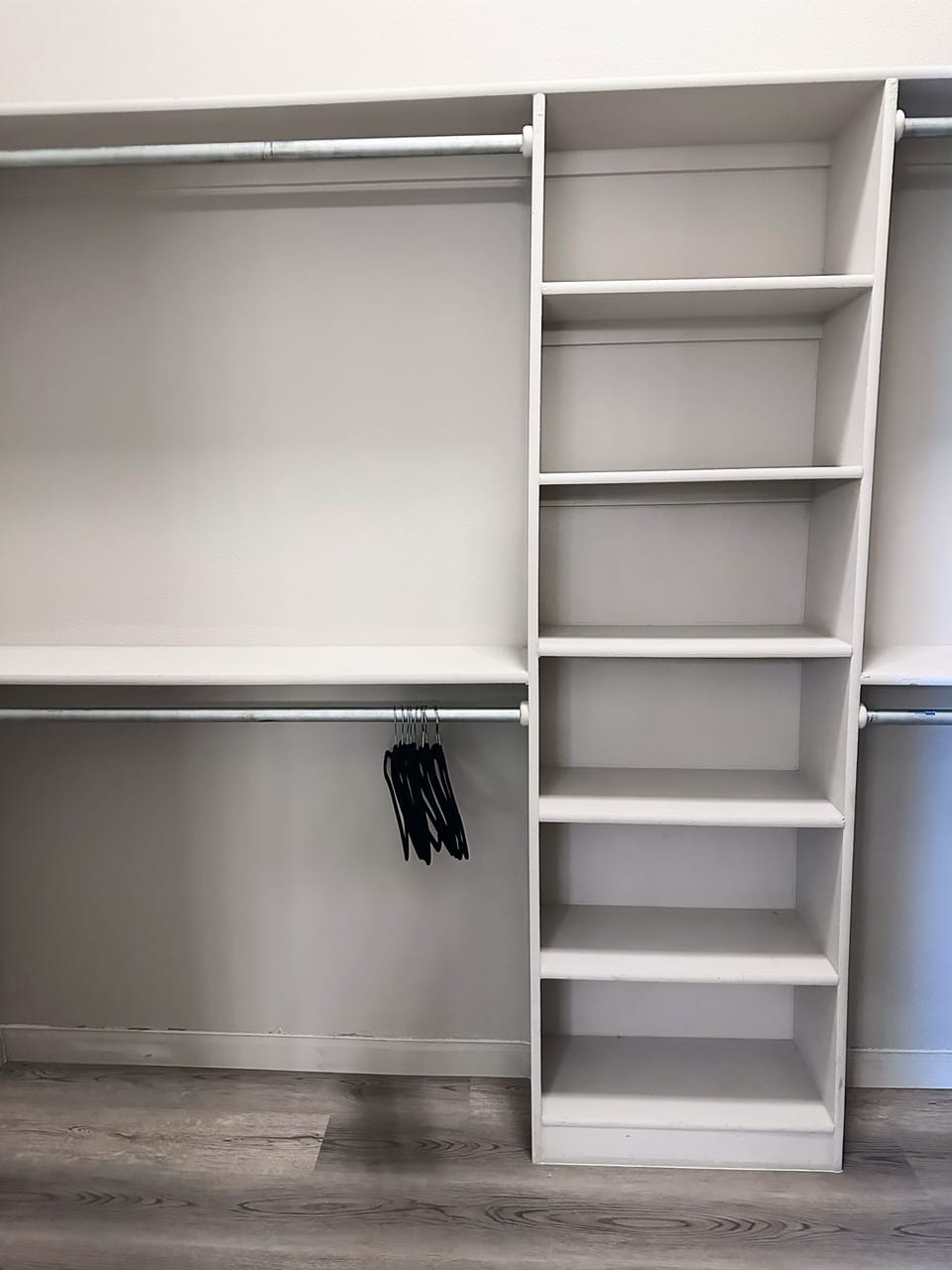 Master bedroom closet.