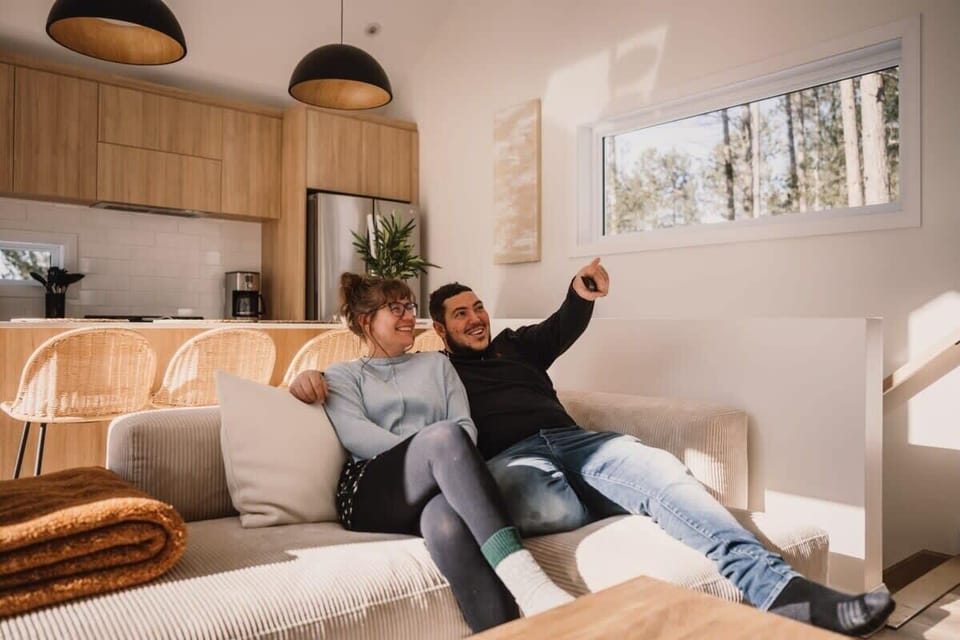 Share cozy moments in the living room