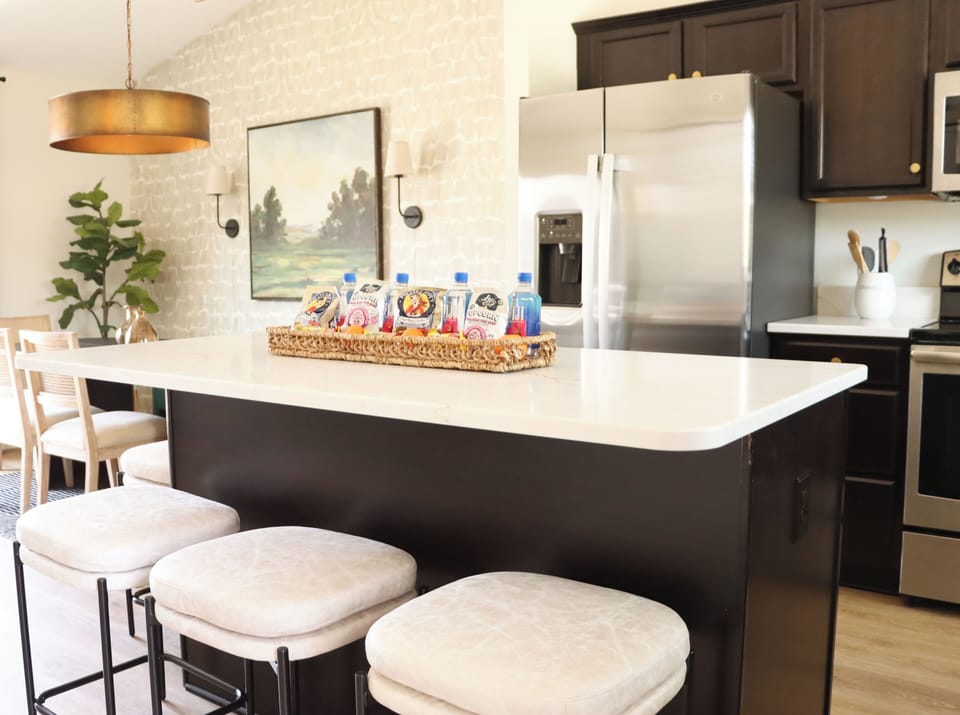 Welcome to our open concept home!