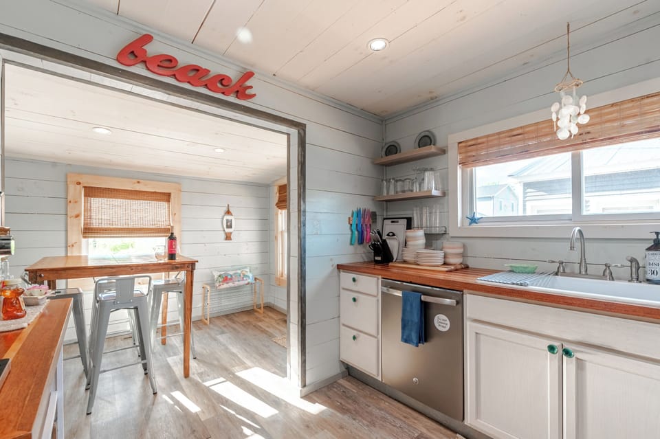 Plenty of cookware to prep and serve meals for your entire group. 