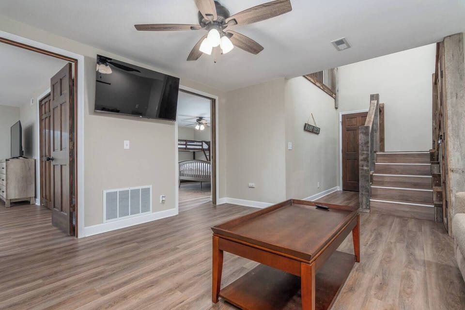 Lower living room with sleeper