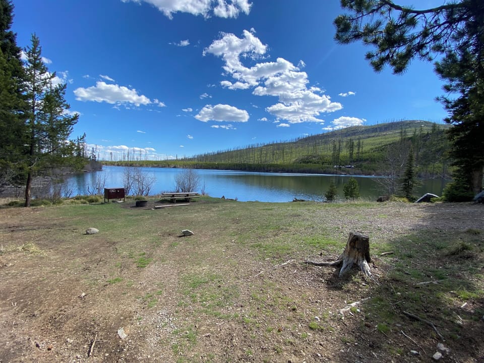 Sylvia lake 20 min drive