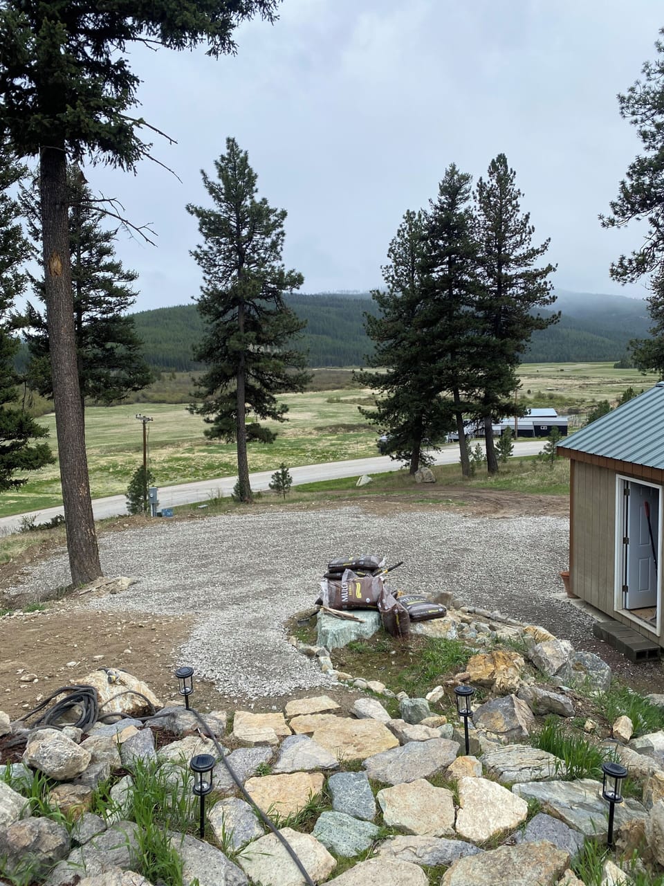 Front view driveway