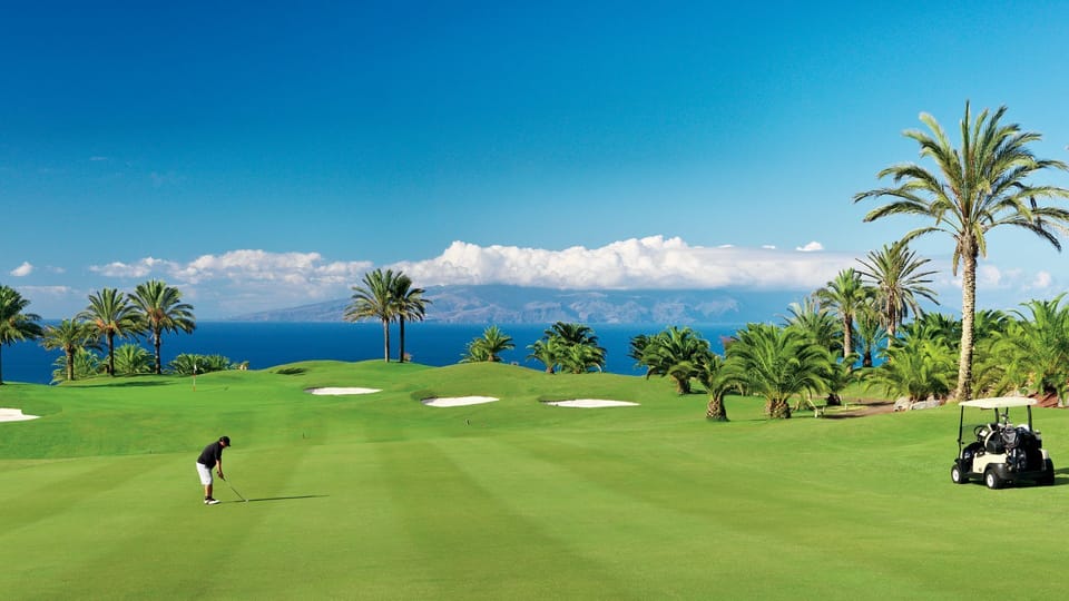 Nearby golf course