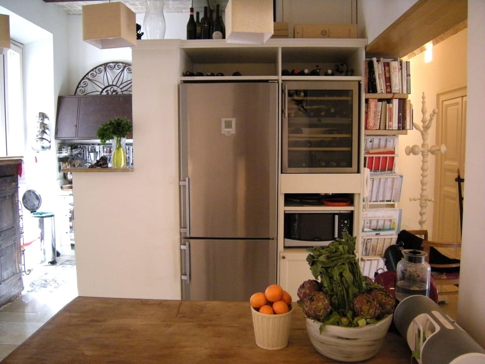 Kitchen detail, coffee station
