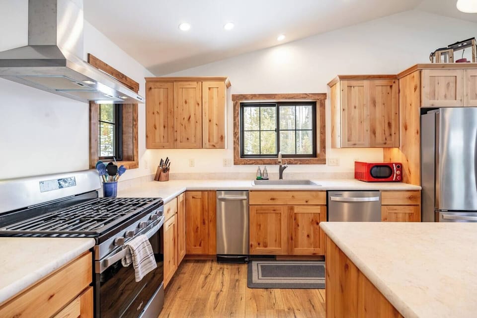 This kitchen has it all! Everything you need for a family get together
