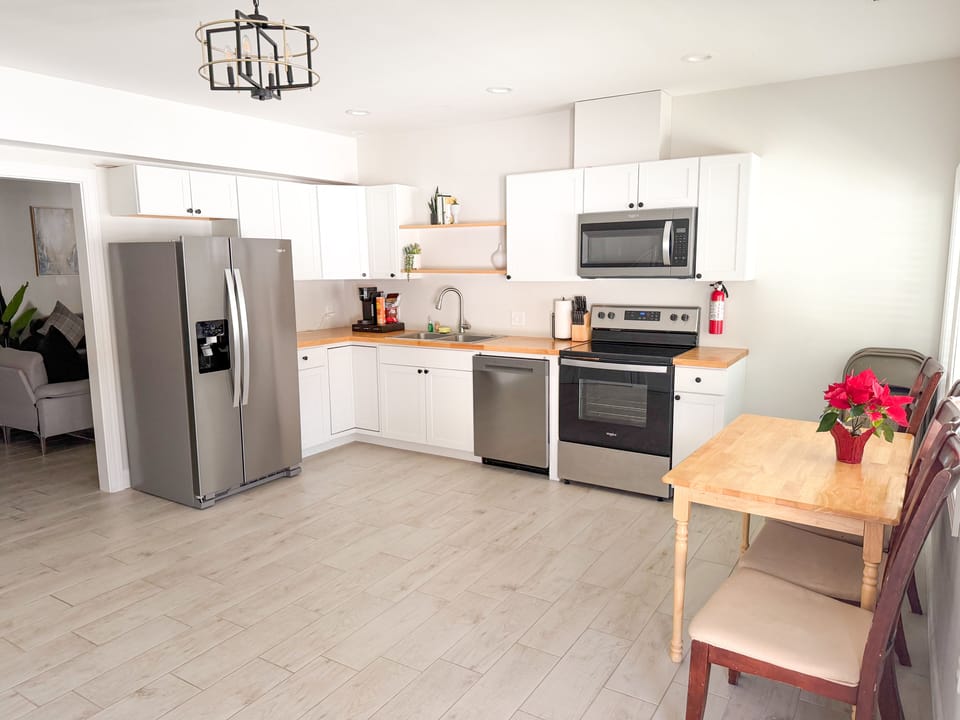 Lower level kitchen