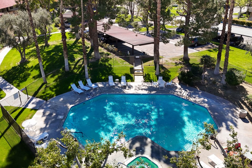 Swim you laps in the morning.