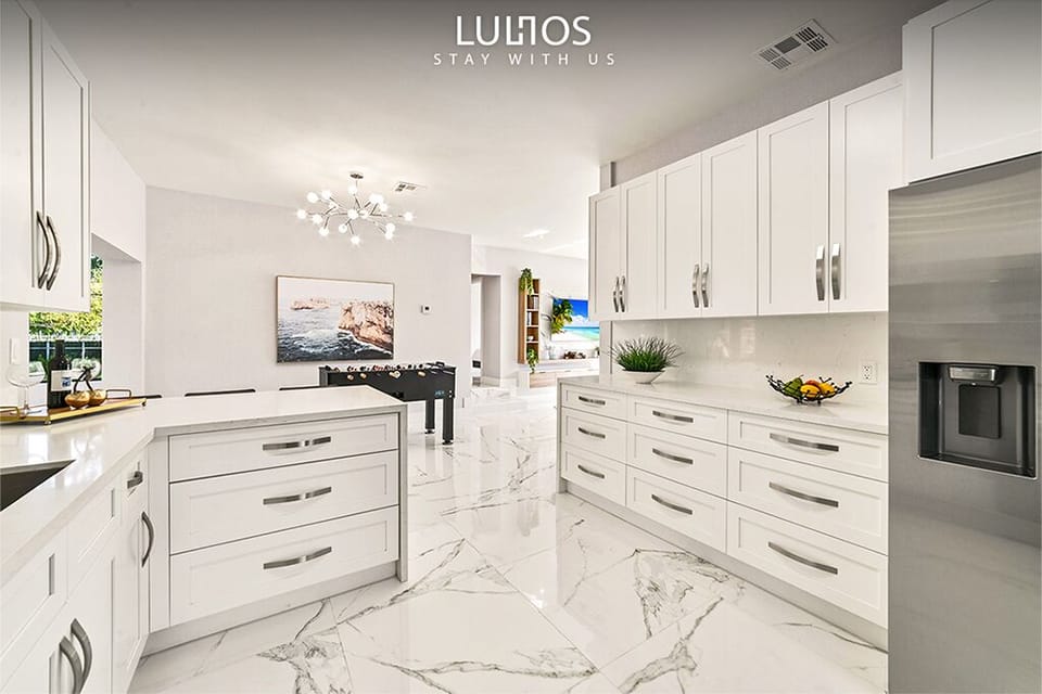 Experience the luxury of gourmet cooking in our amazing kitchen haven. 