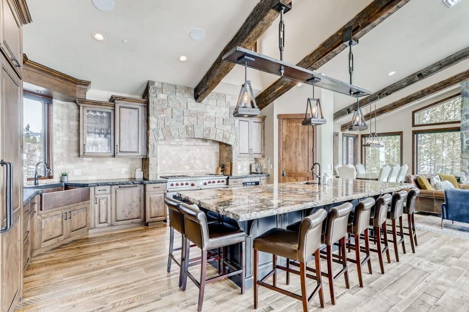 Main floor kitchen
