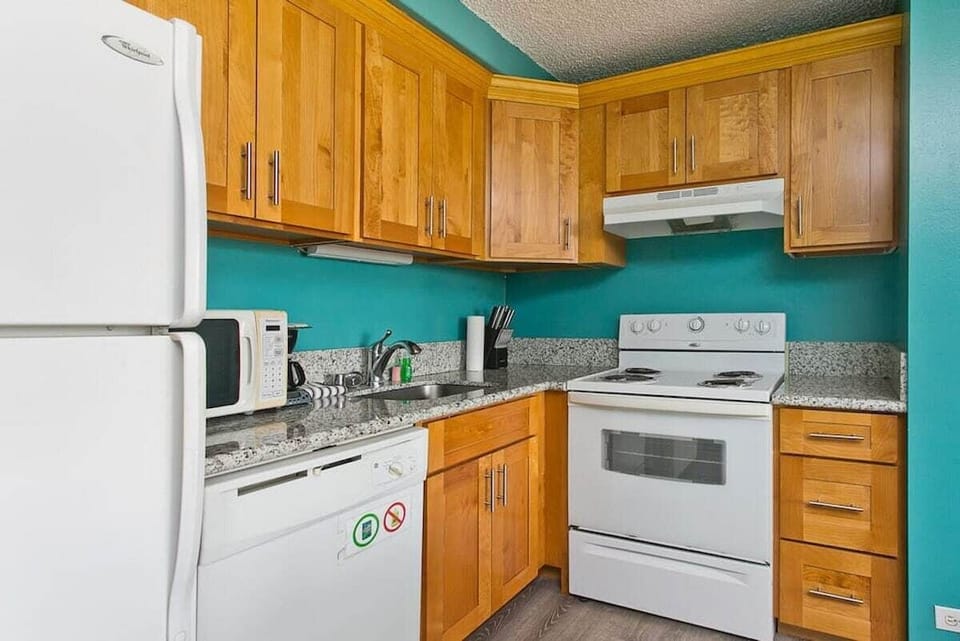First unit full kitchen