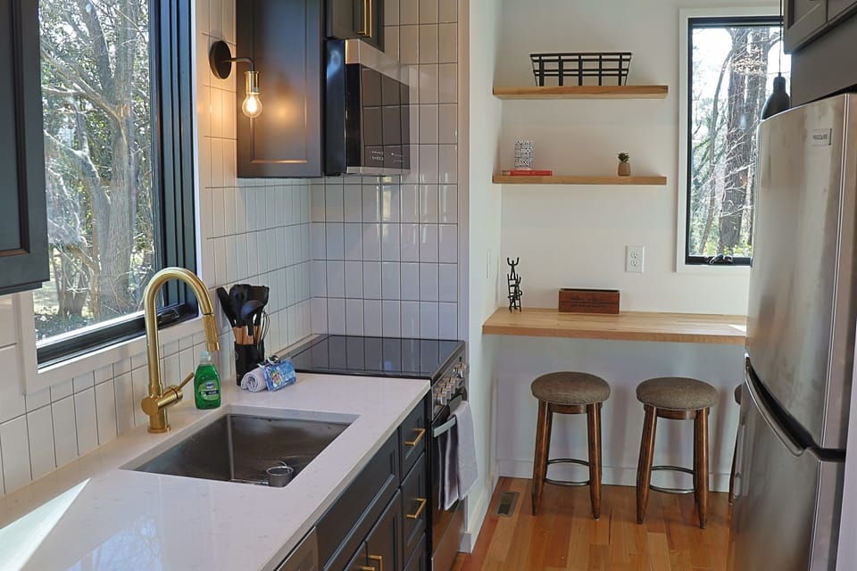Kitchen with Bar Nook