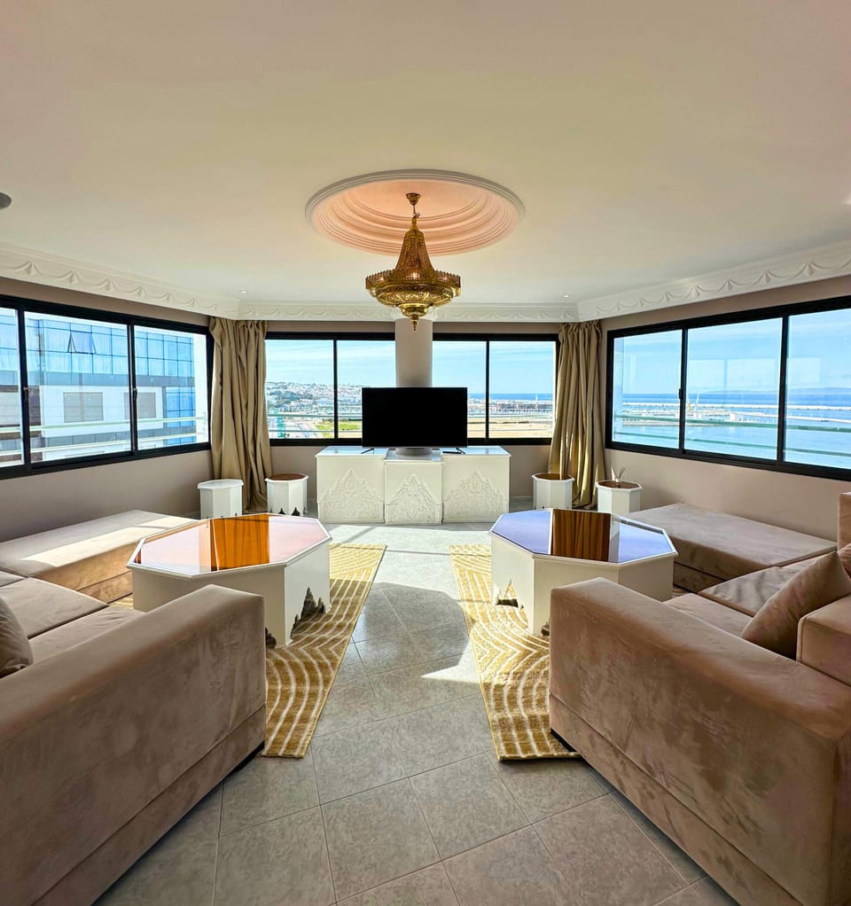 Living Room with Ocean View