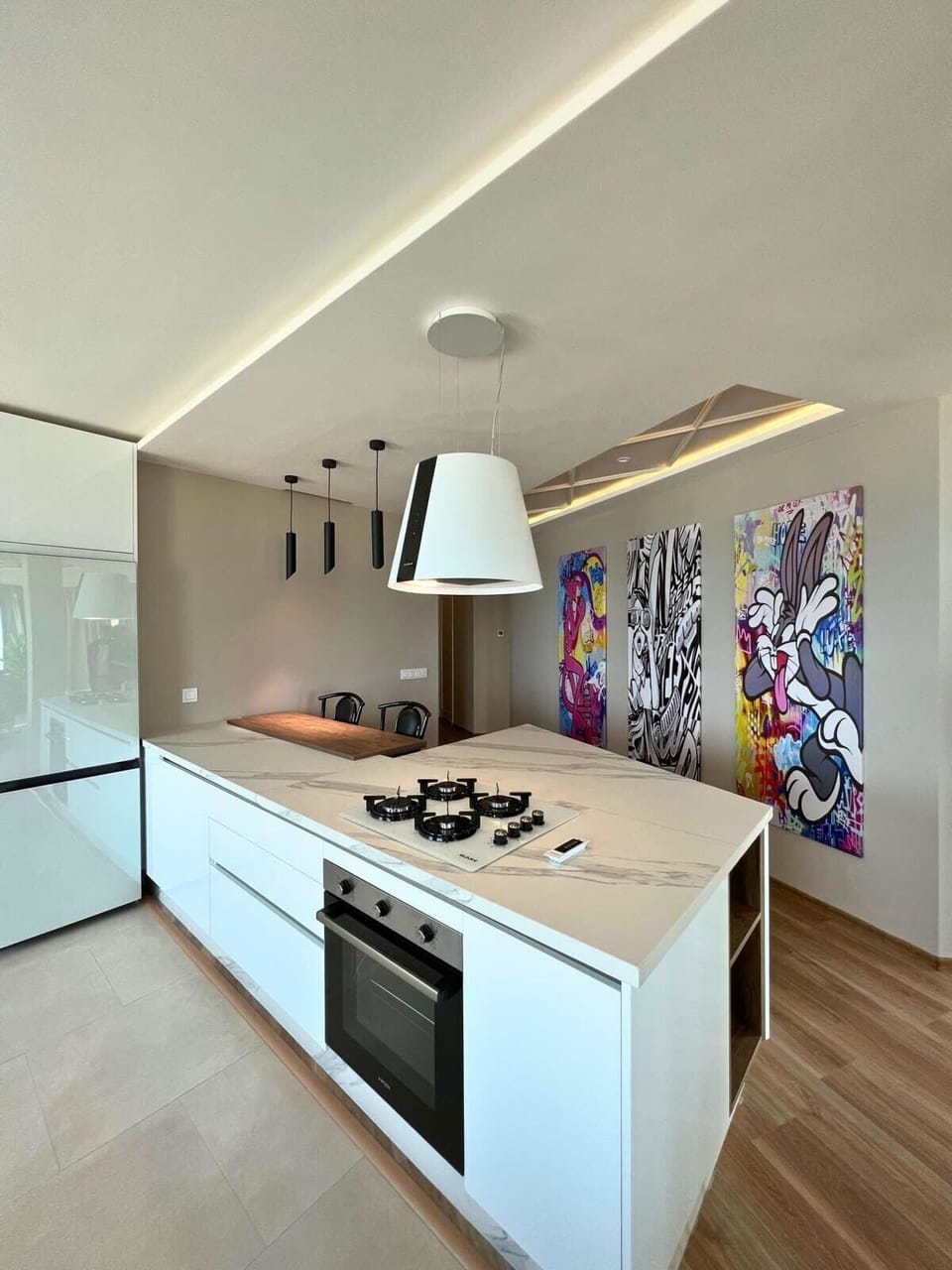Wide Kitchen Space with all amenities