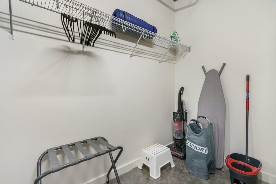 Unpack and stay organized with the spacious walk-in closet.