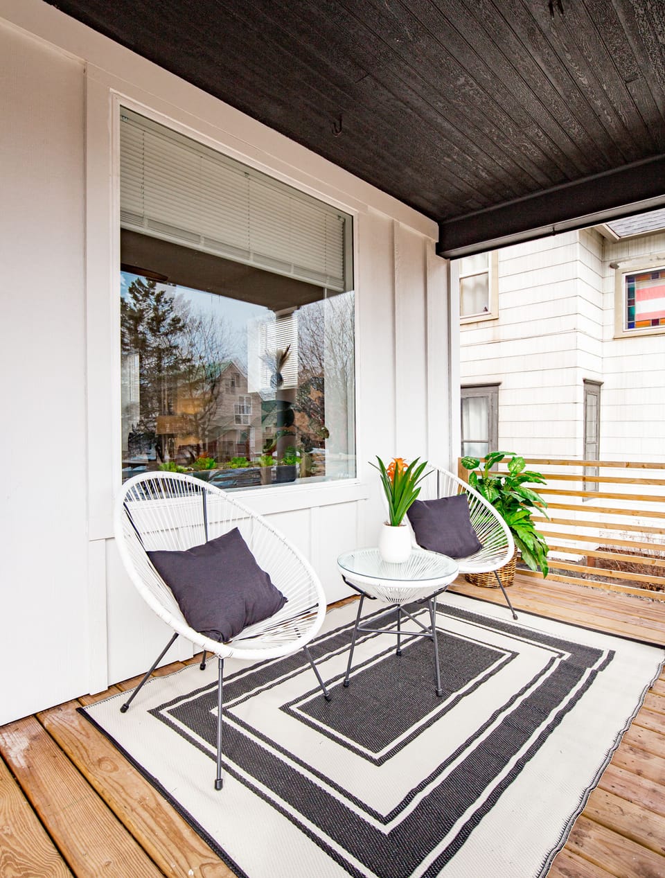 Open Front Porch - Great for Morning Coffee