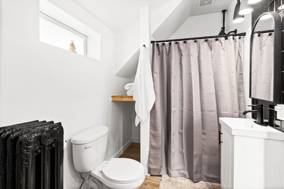 Master Bath - Shower; Toilet; Vanity