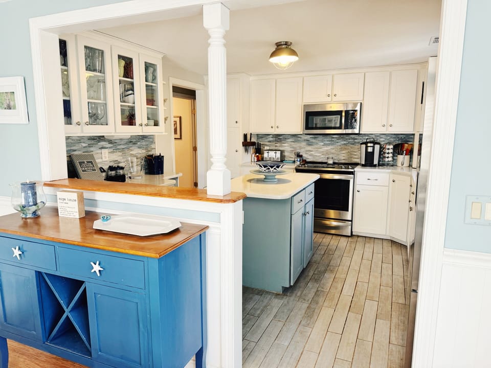 Kitchen from dining room