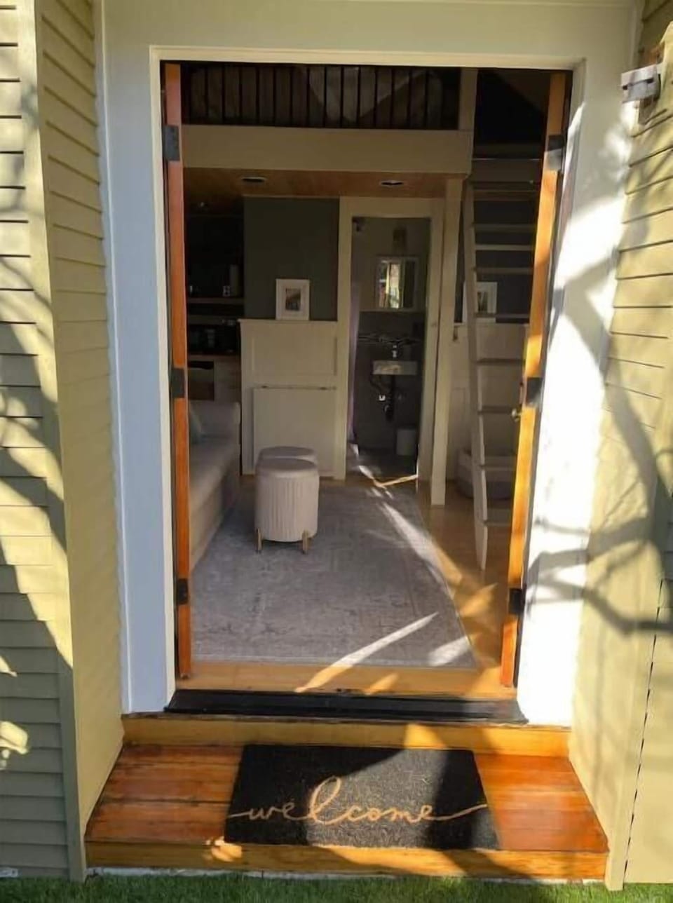 Warm welcome home. 