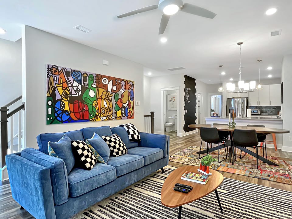 Funky living area!