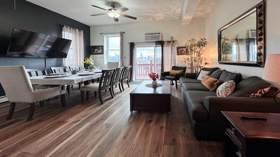 Living room area: apartment # 1