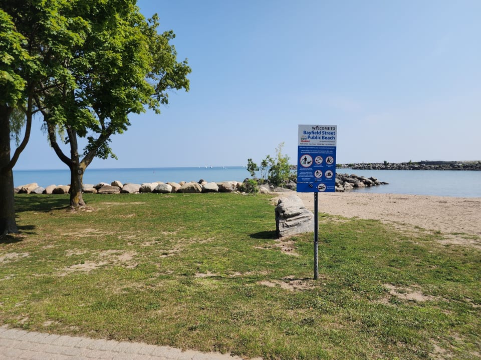 The local beach is a beautiful spot to enjoy your Saturday afternoon.
