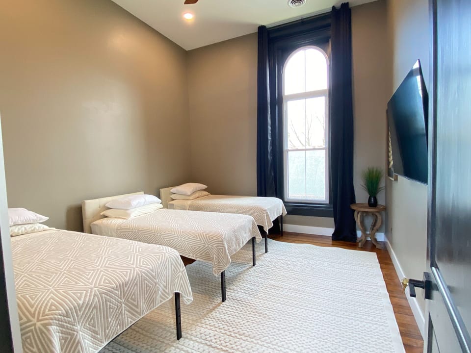 Bedroom 2 - Three twin XL beds