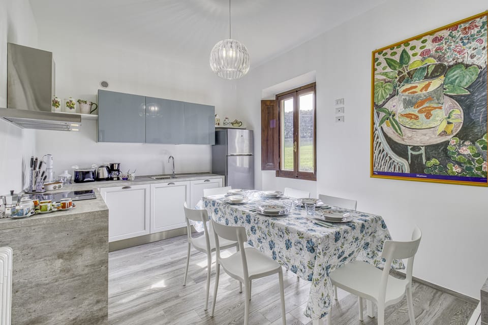 Kitchen and dining area