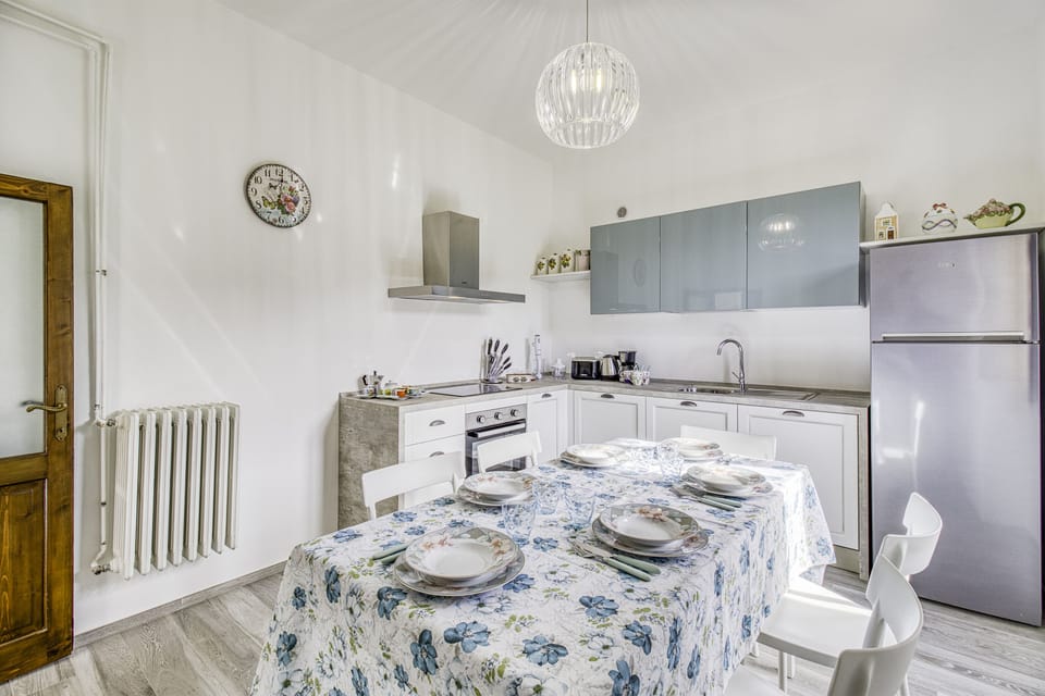 Kitchen and dining area