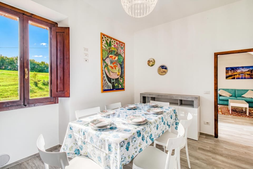 Kitchen and dining area