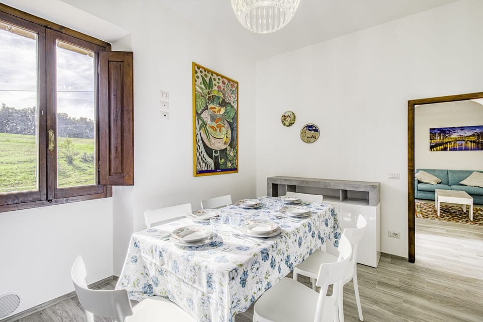 Kitchen and dining area