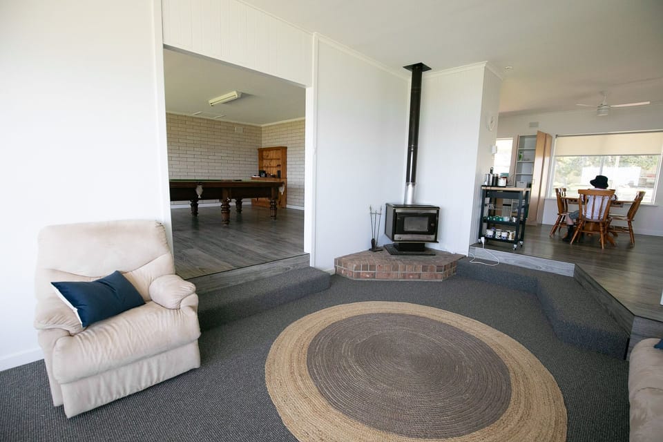 The fire place for winter