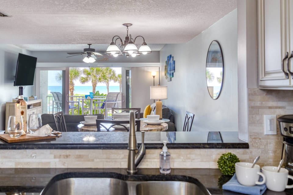 Imagine this ocean view as you cook your favorite meal.