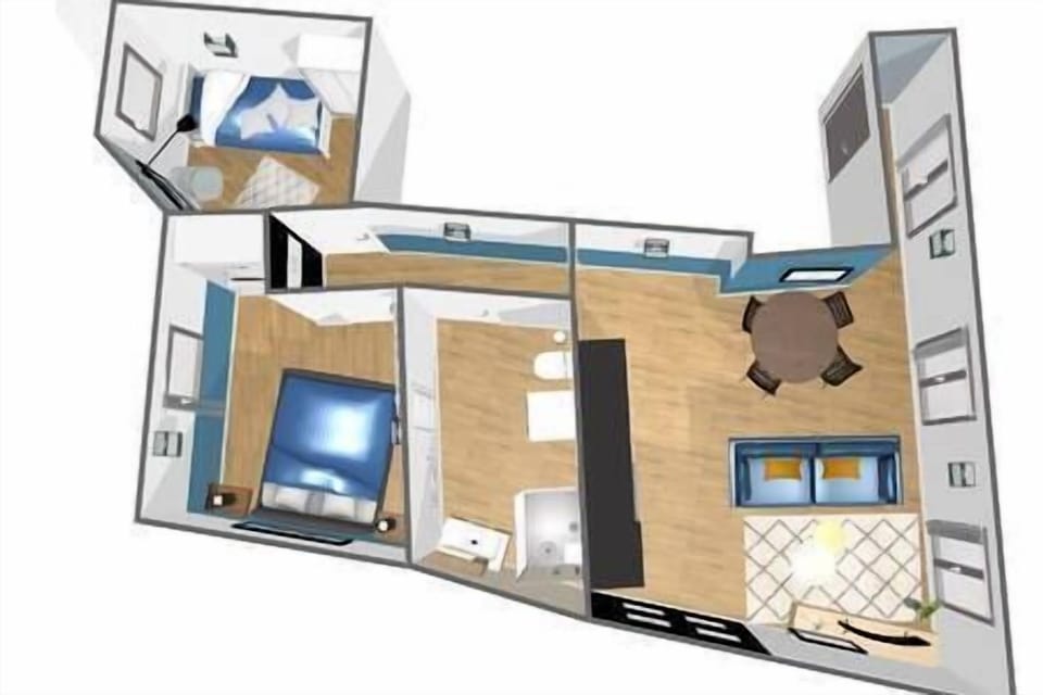 Plan de l'appartement 