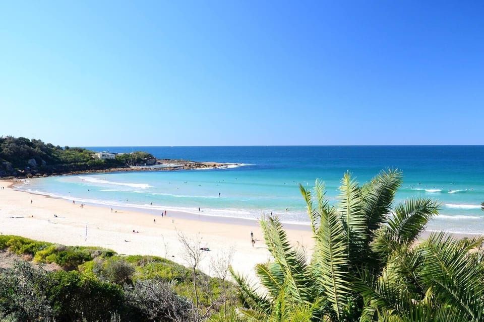 Take a refreshing dip and a stroll on the sand at Freshwater Beach, around 20 minutes’ walk from your stay. 

