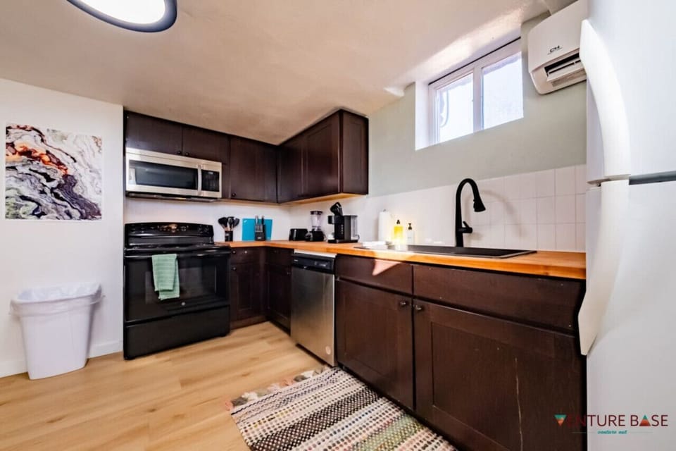 Kitchen with full amenities