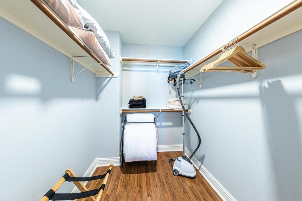 Primary bedroom closet