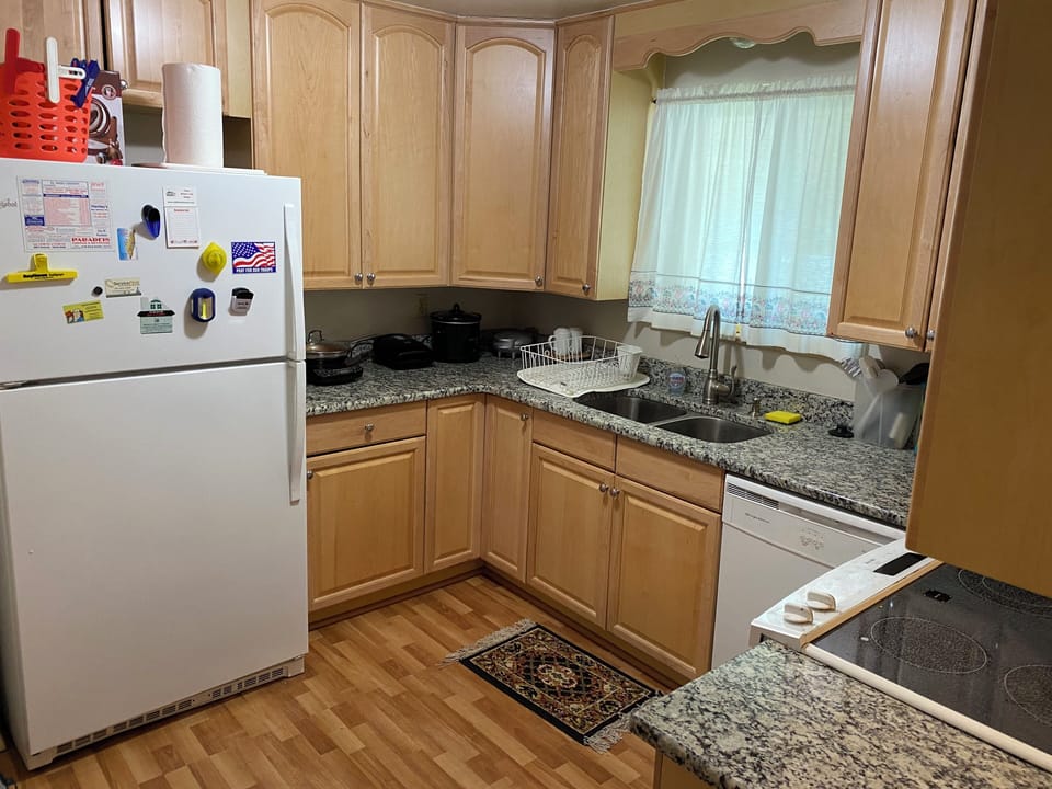 Upstairs kitchen