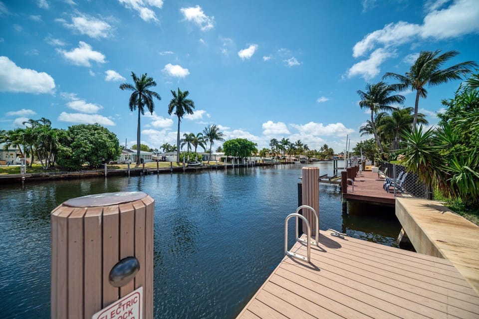 View from the dock