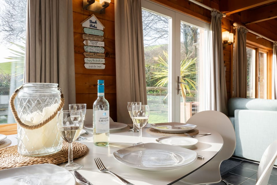 Hillview, Little Petherick, Padstow. Ground floor: Natural light floods through the double doors leading to your sun soaked garden