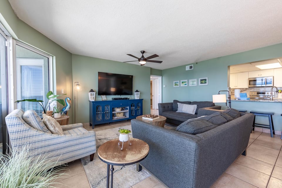 Gulf Front Living Room