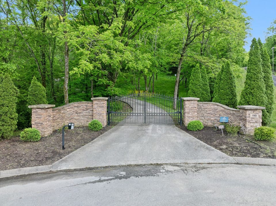Gated estate on 8 acres in the woods