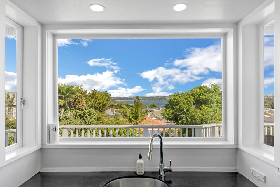 Sink with a view