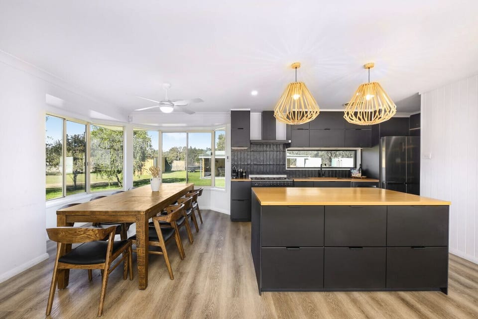 Kitchen and dining