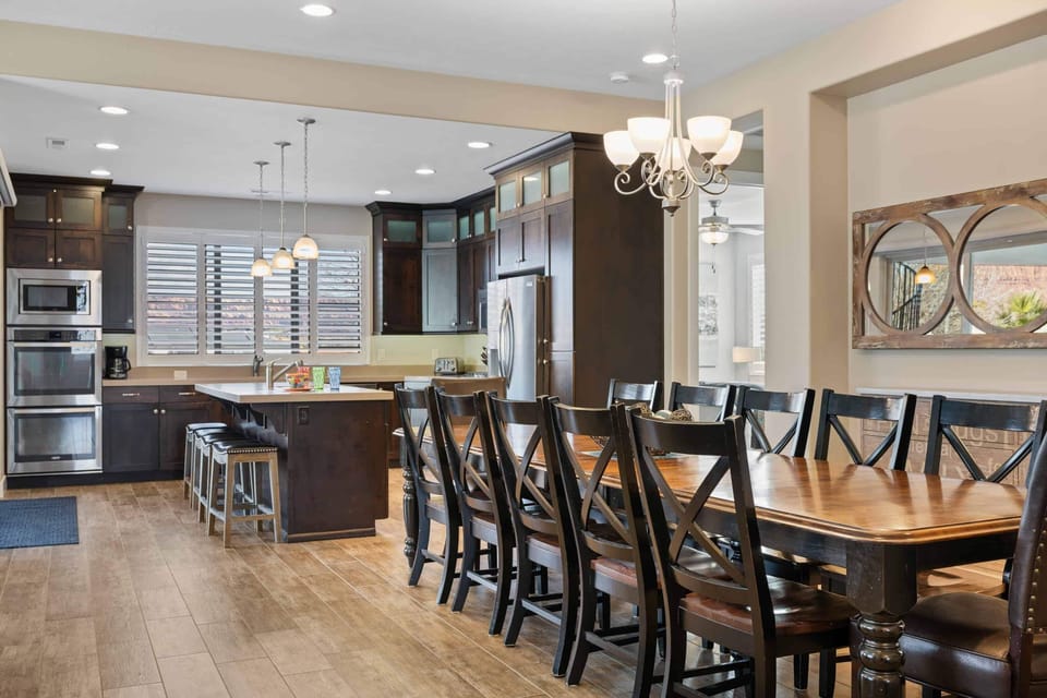 Dining and Kitchen Area