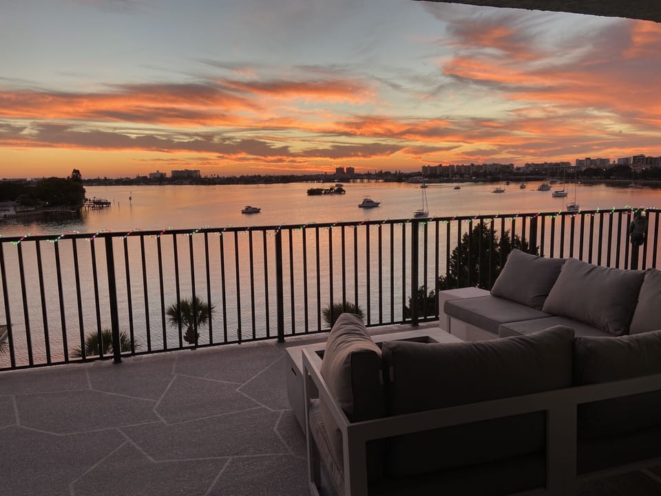 Enjoy! Our favorite spot and time of day