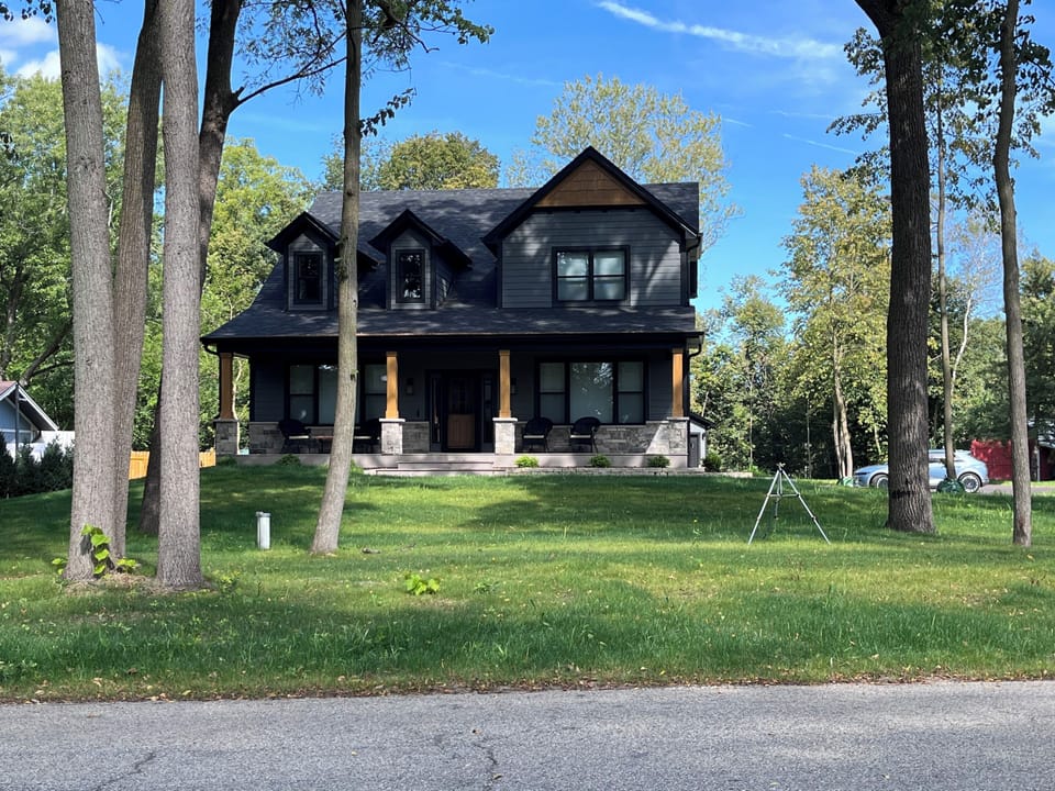 Front View of House