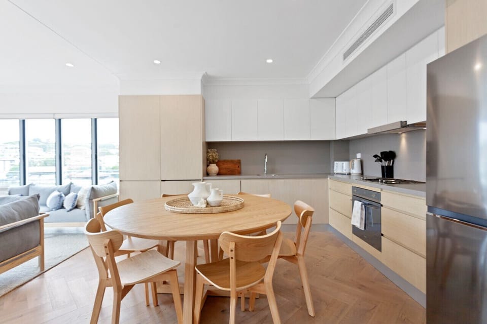 Spacious layout ideal for cooking and entertaining.
