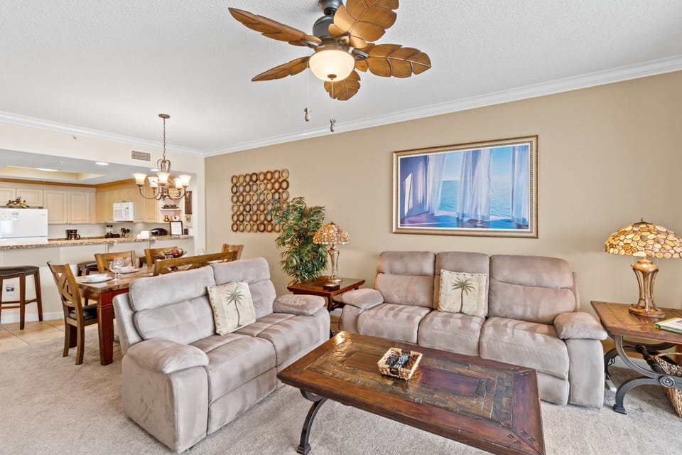 Gulf Front Living Room